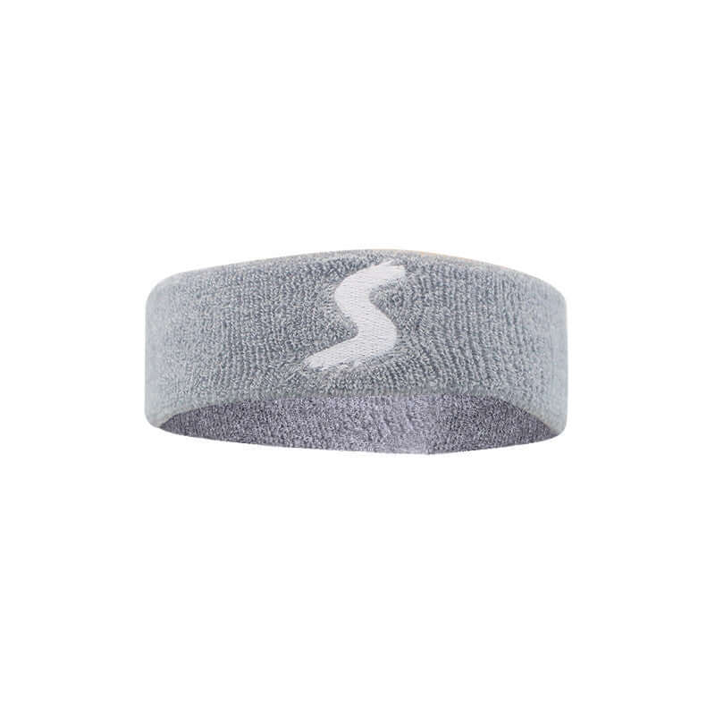 Fitness Headband in soft cotton fabric, one size fits all, perfect for workouts and keeping hair in place.