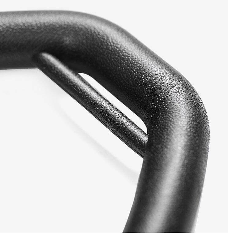 Close-up image of the black multifunctional suspension training ring for Ring fitness home.