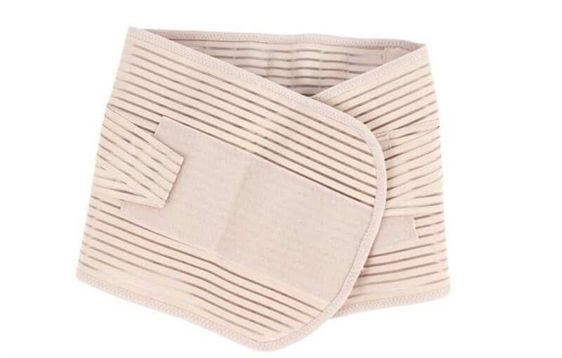 Abdomen Support Belt  Breathable Health Care Belt  Sports Protective Gear  Waist Belt  Waist Belt in skin tone color.