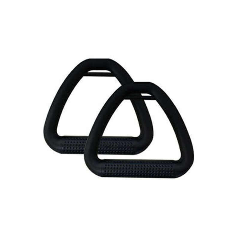 Ring fitness home multifunctional suspension training rings in black, suitable for indoor and outdoor workouts.