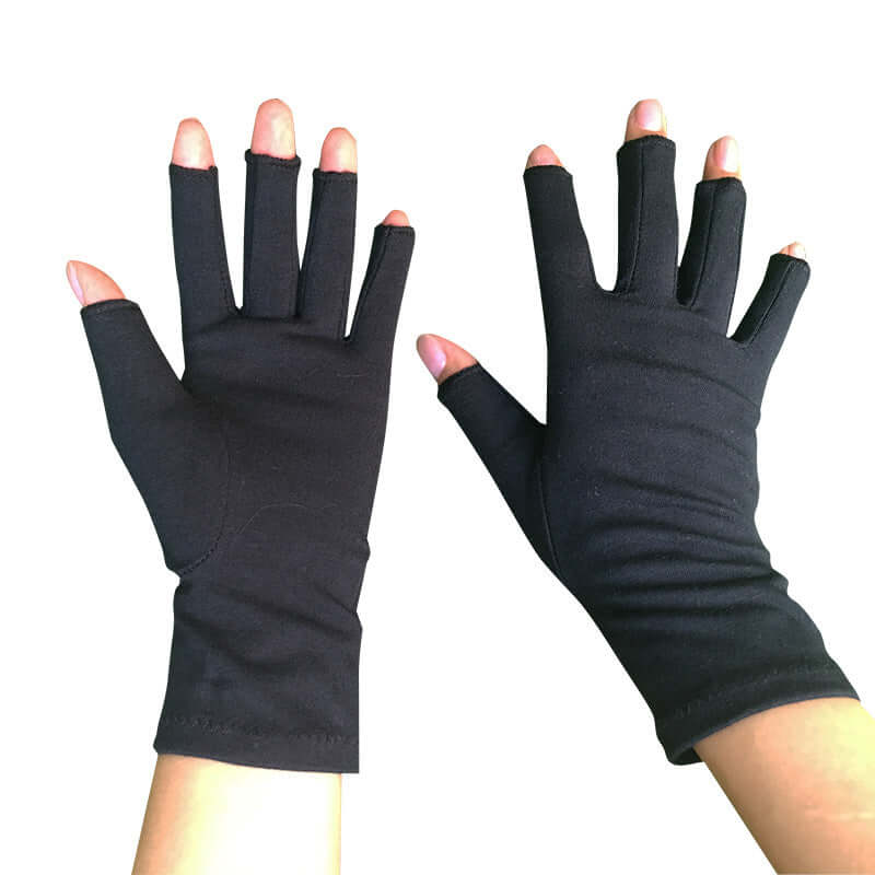 Breathable Health Care Half Finger Gloves for support and comfort with a sleek design.