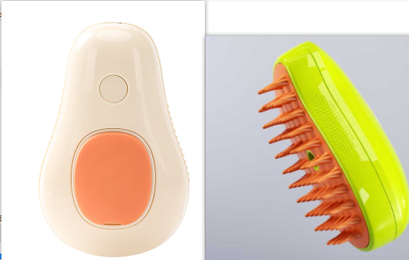Electric Cat & Dog Steam Brush - multifunctional grooming tool for pets, effective for tangles and knotted fur