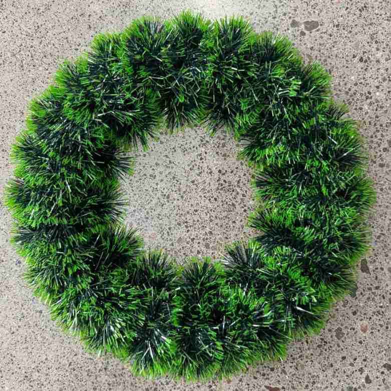 Christmas Decorations Festival Wreath Wreath Window Layout Door Hanging Site Layout Christmas Product - green wreath