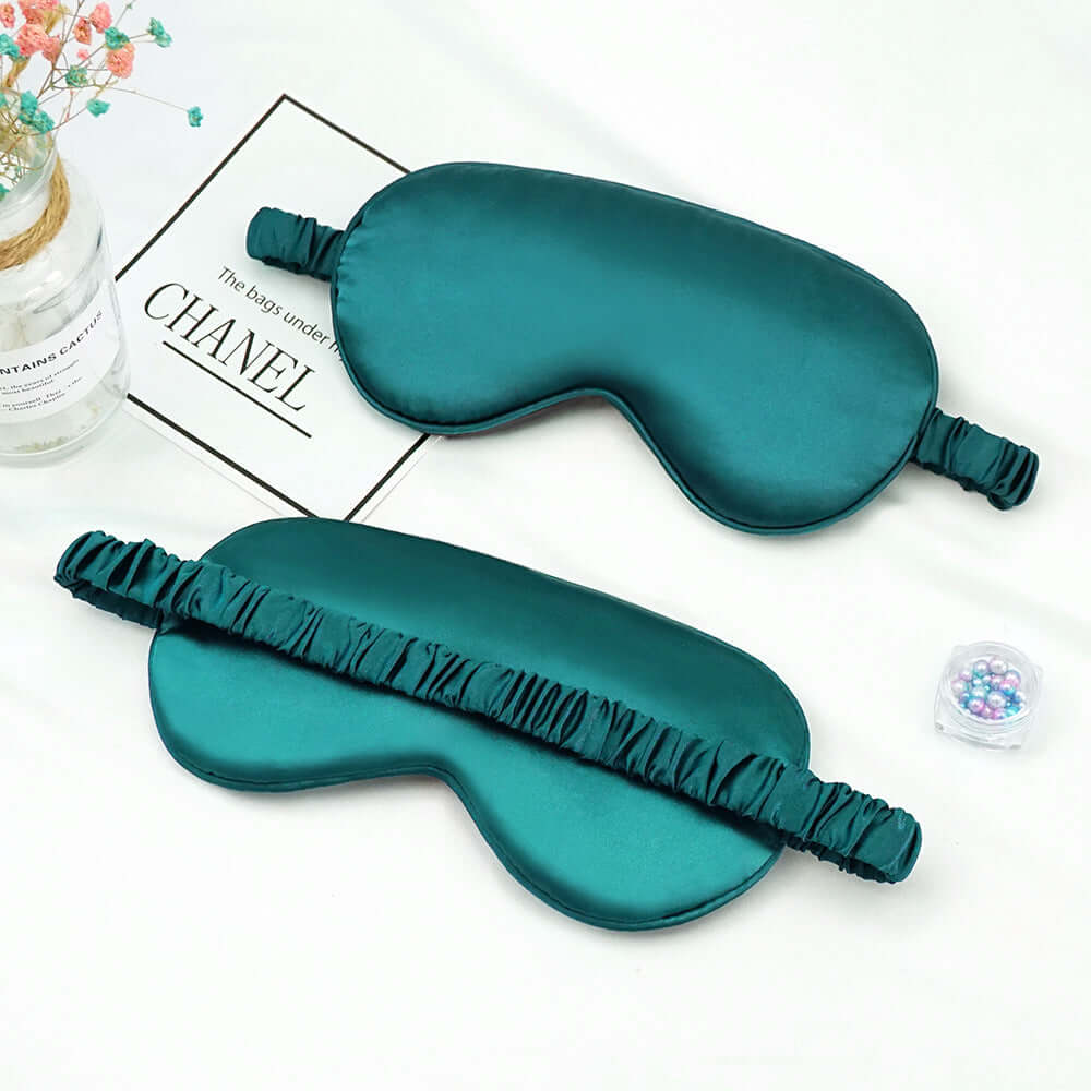 Eye Patch Imitated Silk Eye Patch Shading Sleeping Eye Mask Travel Relax Covers Eye Shade Health Sleeping Shield Eye Care Tools