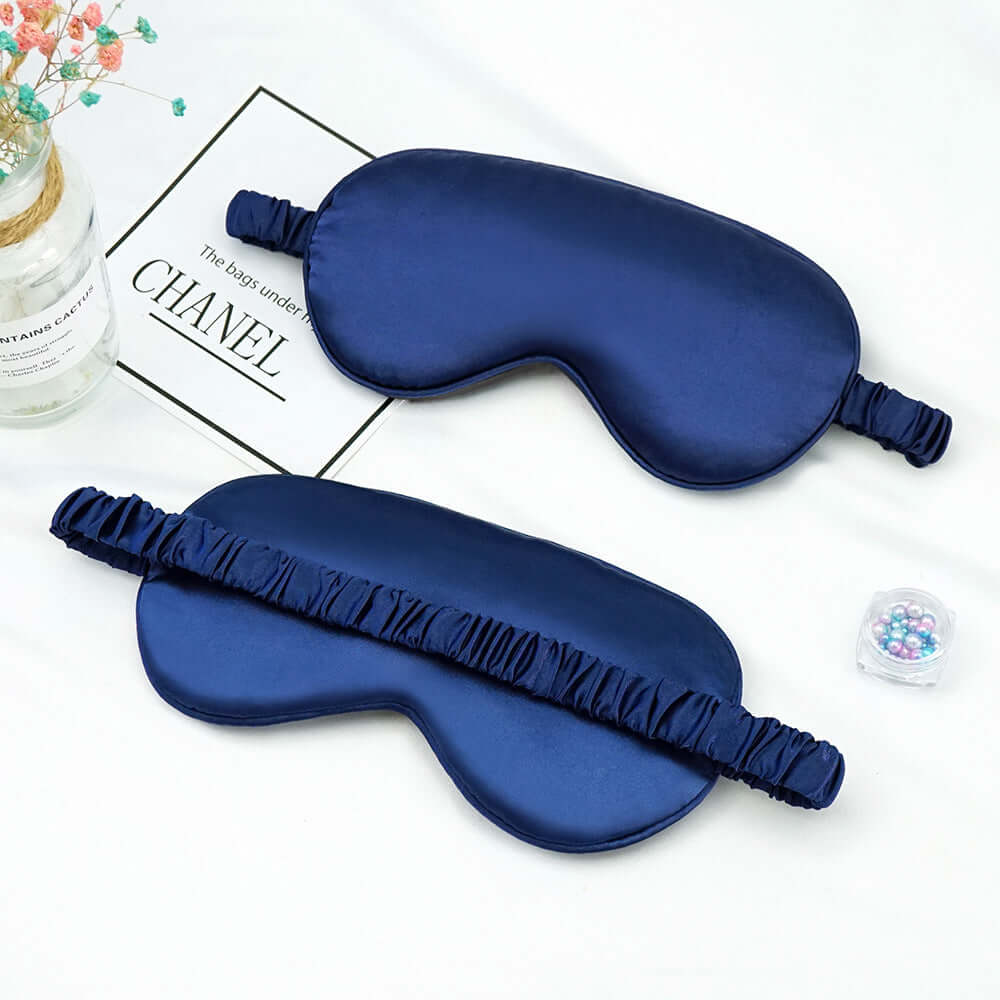Eye Patch Imitated Silk Eye Patch Shading Sleeping Eye Mask Travel Relax Covers Eye Shade Health Sleeping Shield Eye Care Tools
