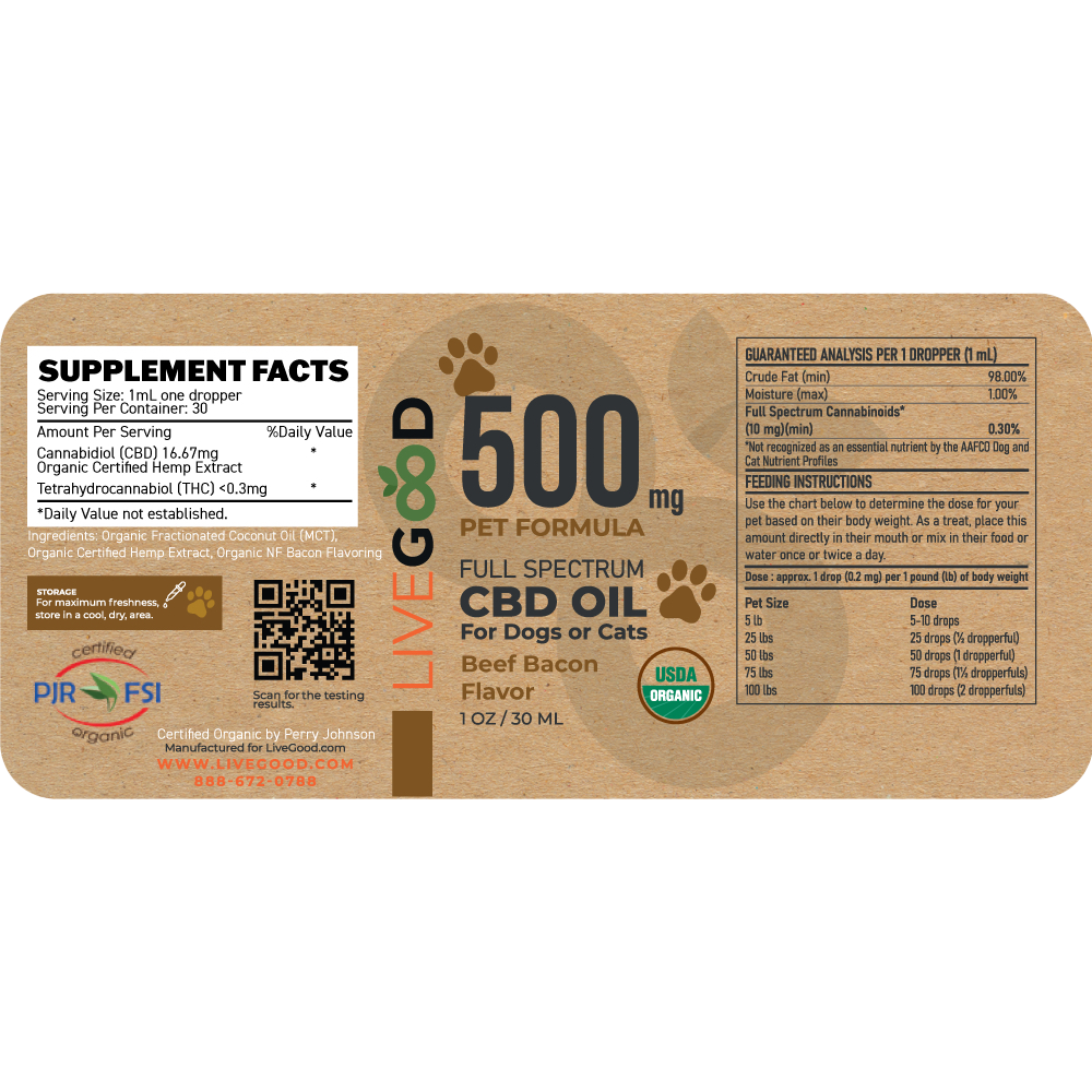 CBD OIL - FOR PETS