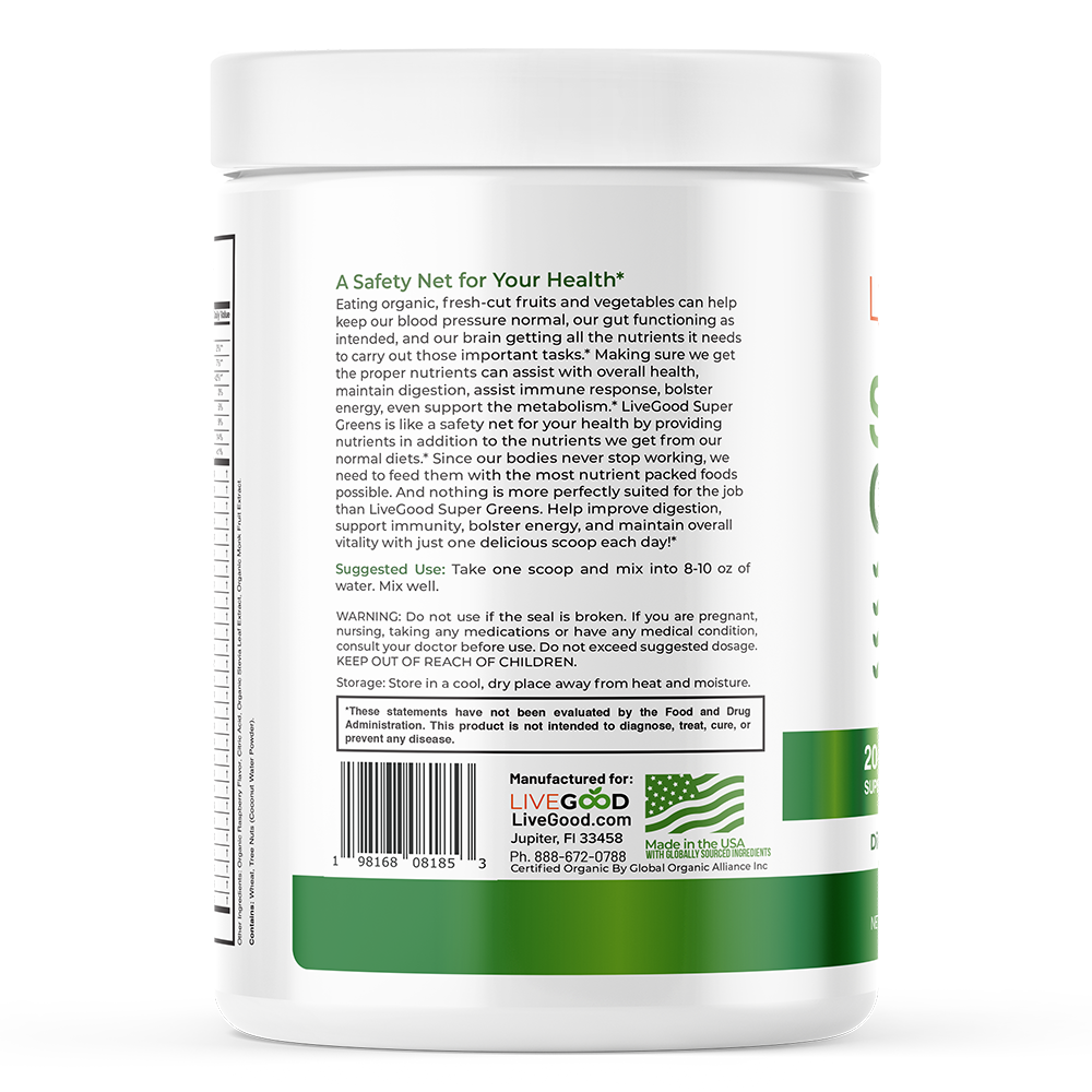 ORGANIC SUPER GREENS